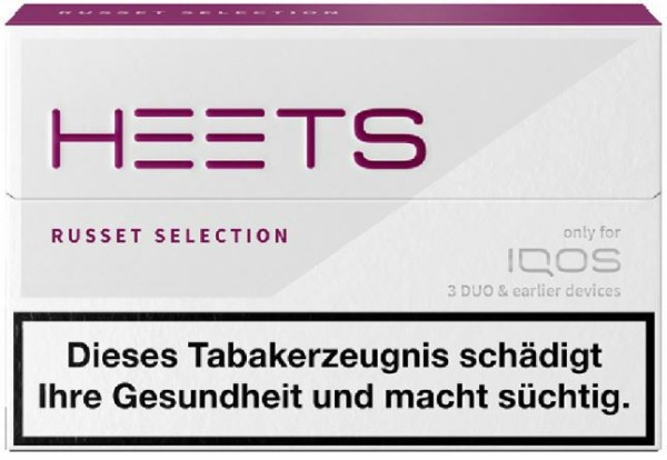 IQOS Heets Russet Selection Tabak Sticks